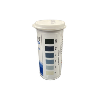 Medidor de Acido Peracetico 0-160ppm, 50 Tiras reactivas