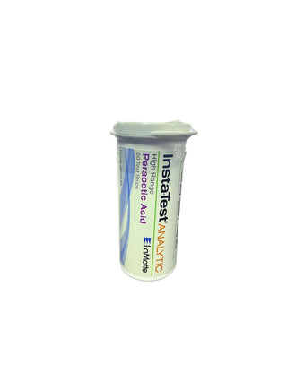Medidor de Acido Peracetico 0-1000ppm LaM., 50 Tiras reactivas