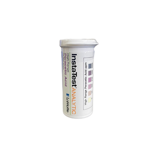Medidor de Ácido Peracético 0-1000ppm LaM., 50 Tiras reactivas