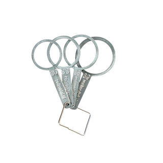 Calibrador Argollas para Ciruelas, metálico 4pcs 30 a 39mm