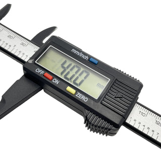 Calibrador Pie de Metro Digital sin Estuche 0-150mm, Fibra De Carbono