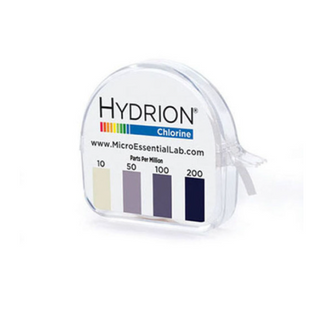 Papel Medición Cloro Libre 10-200ppm, 2 rollos H