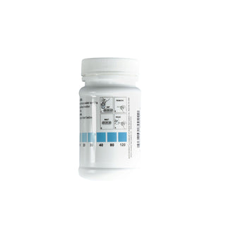 Medidor de Cloro Libre 0-120 ppm, 50 Tiras Reactivas