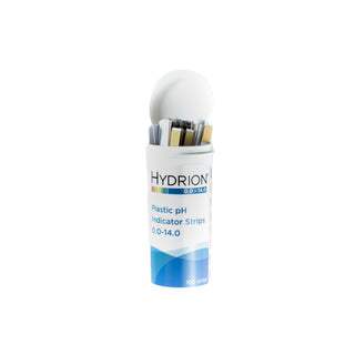 Medidor de pH 0.0-14, 100 tiras reactivas