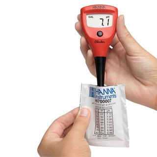 Peachímetro o pH meter Intercambiable HI98103 con solución buffer